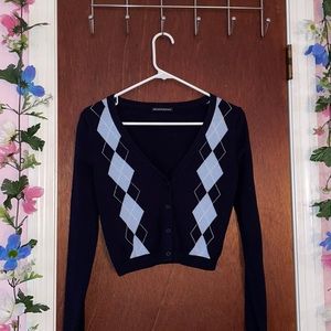 Brandy Melville argyle sweater